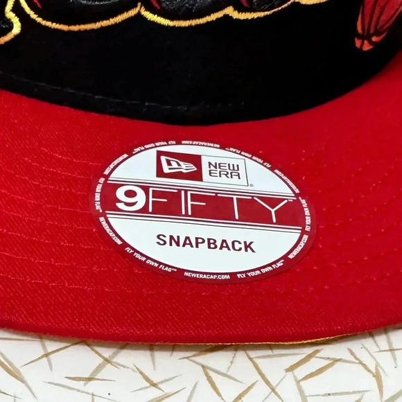 Miami Heat NBA Hardwood Classic 9Fifty New Era Snapback Hat NWOT - Picture 8 of 9